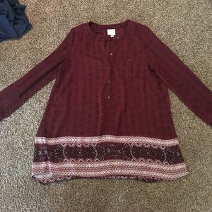 Knox rose long sleeve top, great for maternity